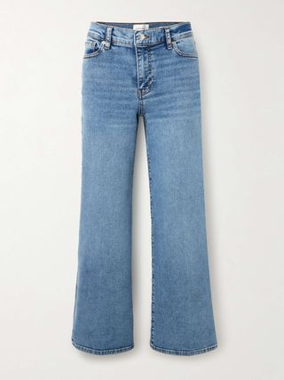 Le Pixie Slim Palazzo High-Rise Wide-Leg Stretch Jeans