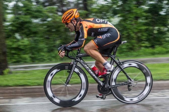 Mike Friedman (Optum) sits in second on GC after 2 tough races today.