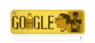 google doodle of Frederick Banting