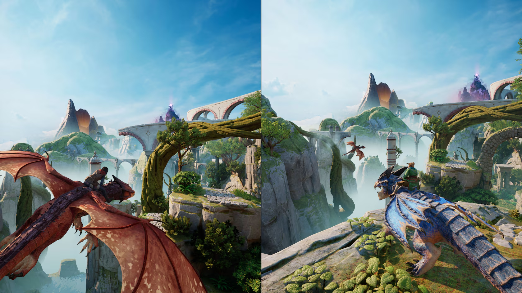 A screenshot of the protagonists from Split Fiction