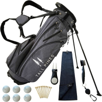 Tall Pines Golf Premium Canvas Stand Bag with Accessories Kit | Save 17% at Amazon