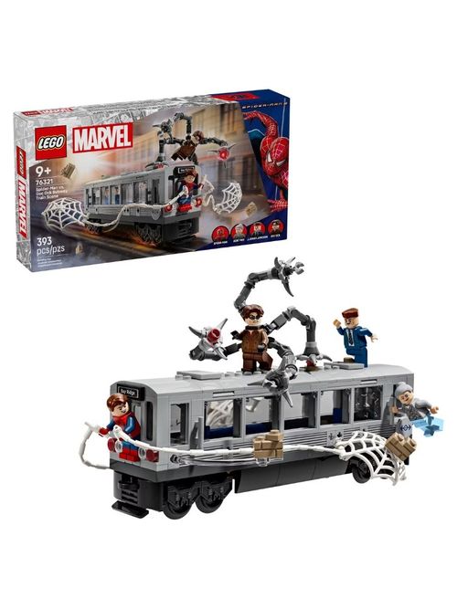 Spider-Man Vs Doc Ock Subway Train Scene Set
