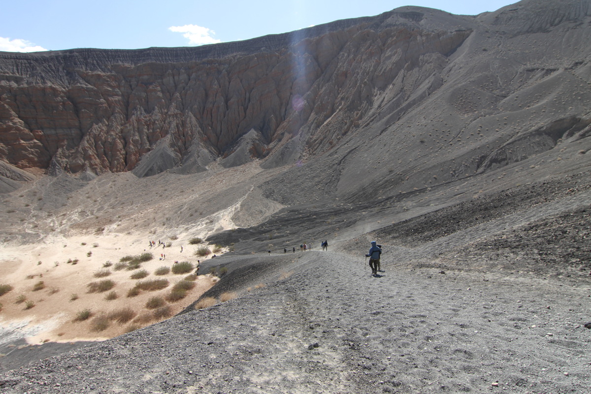 Ubehebe Crater in Death Valley