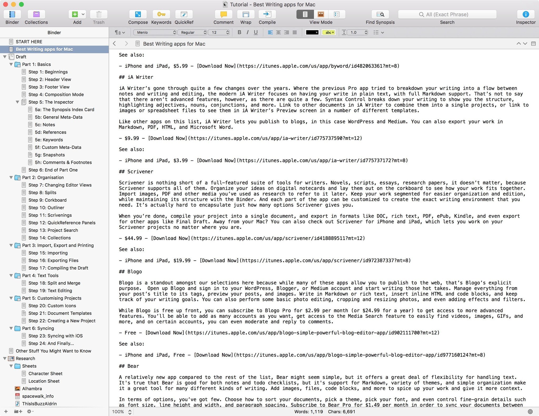 Scrivener