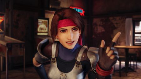 Jessie Rasberry in Final Fantasy 7 Remake.