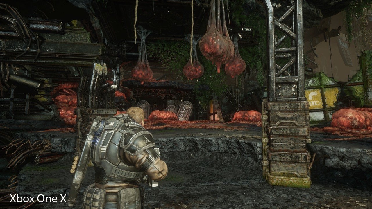 Gears 5 on Xbox One X