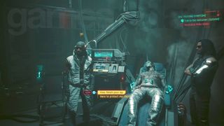 Cyberpunk 2077 Phantom Liberty Treating Symptoms NetWatch agent Alan and Netrunner Milko choice to kill or spare Milko
