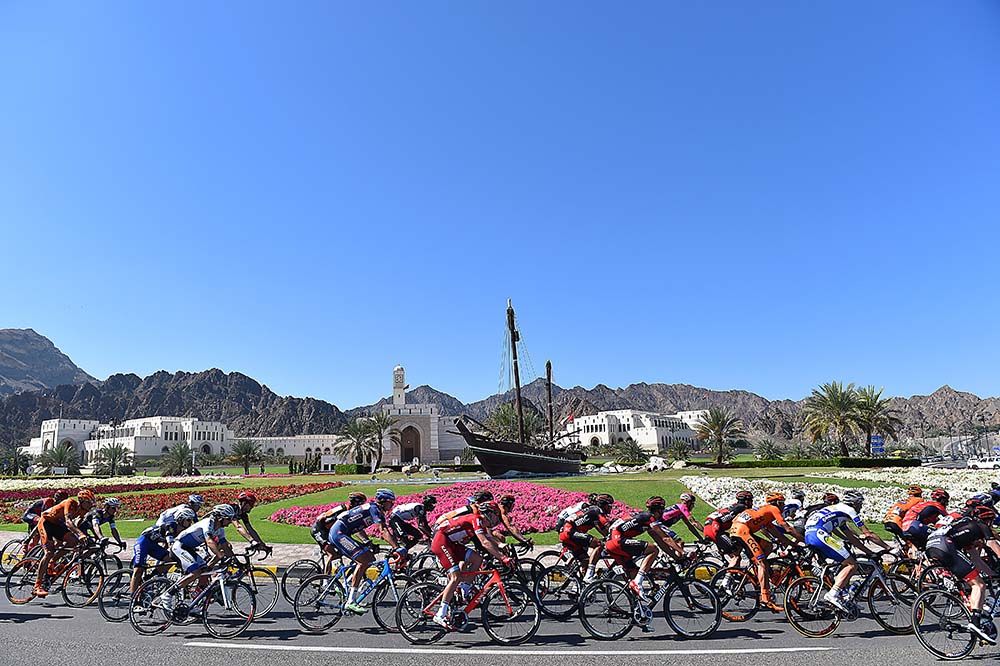 The Tour of Oman enjoyed blue skies on stage five