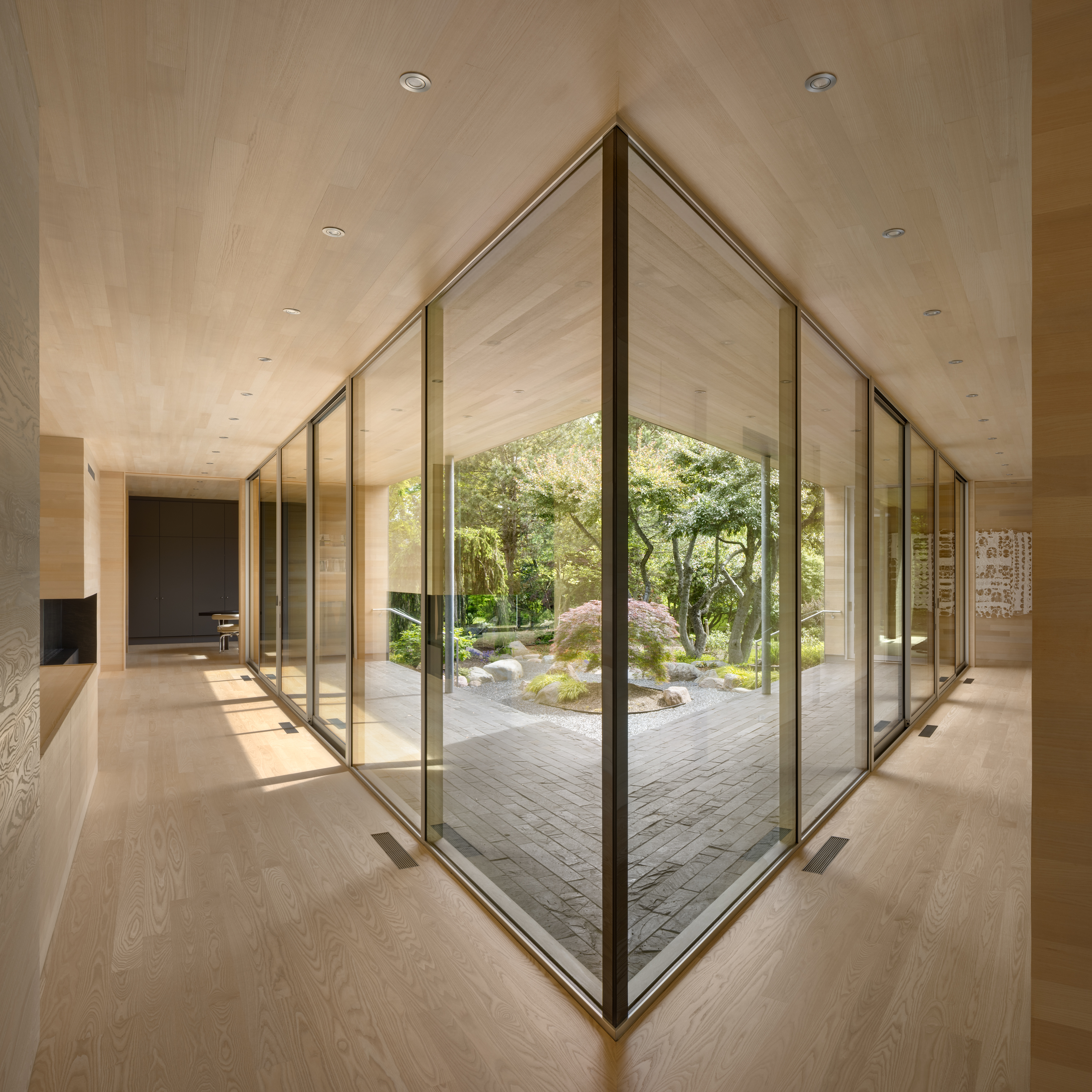 Lakeside house