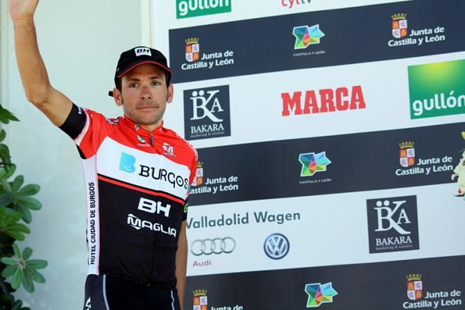David Belda (Burgos BH) on the podium
