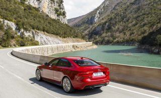 The car was launched in Spain's beautifully empty, switchback filled Navarra region