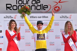 Primoz Roglic (LottoNL-Jumbo) stays in the overall lead after placing second in the stage 3 time trial at Tour de Romandie