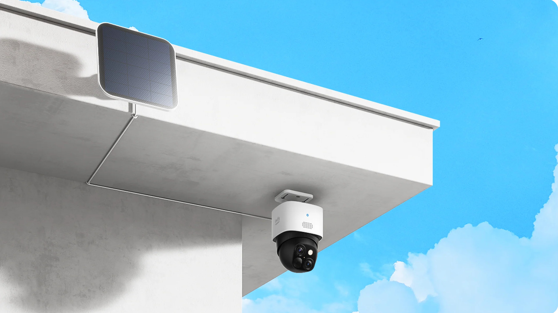 eufy Security Floodlight Camera E340 Wired HomeBase S380 (HomeBase 3)
