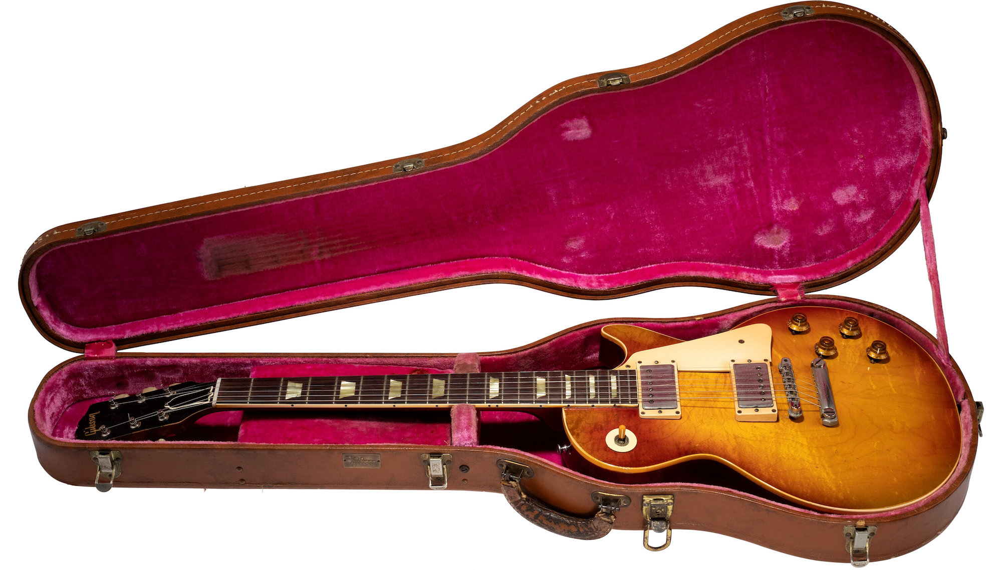 The 1958 Gibson Les Paul George Harrison Used As A "Ransom" Payment For ...