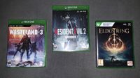 Xbox discs: Wasteland 3, Elden Ring, Resident Evil 2