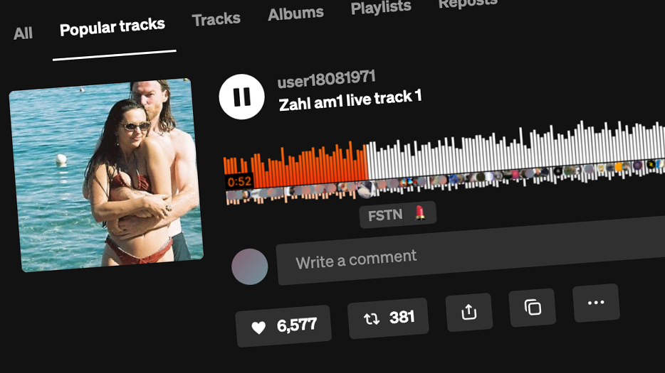 user18081971, aka Aphex Twin, on Souncloud