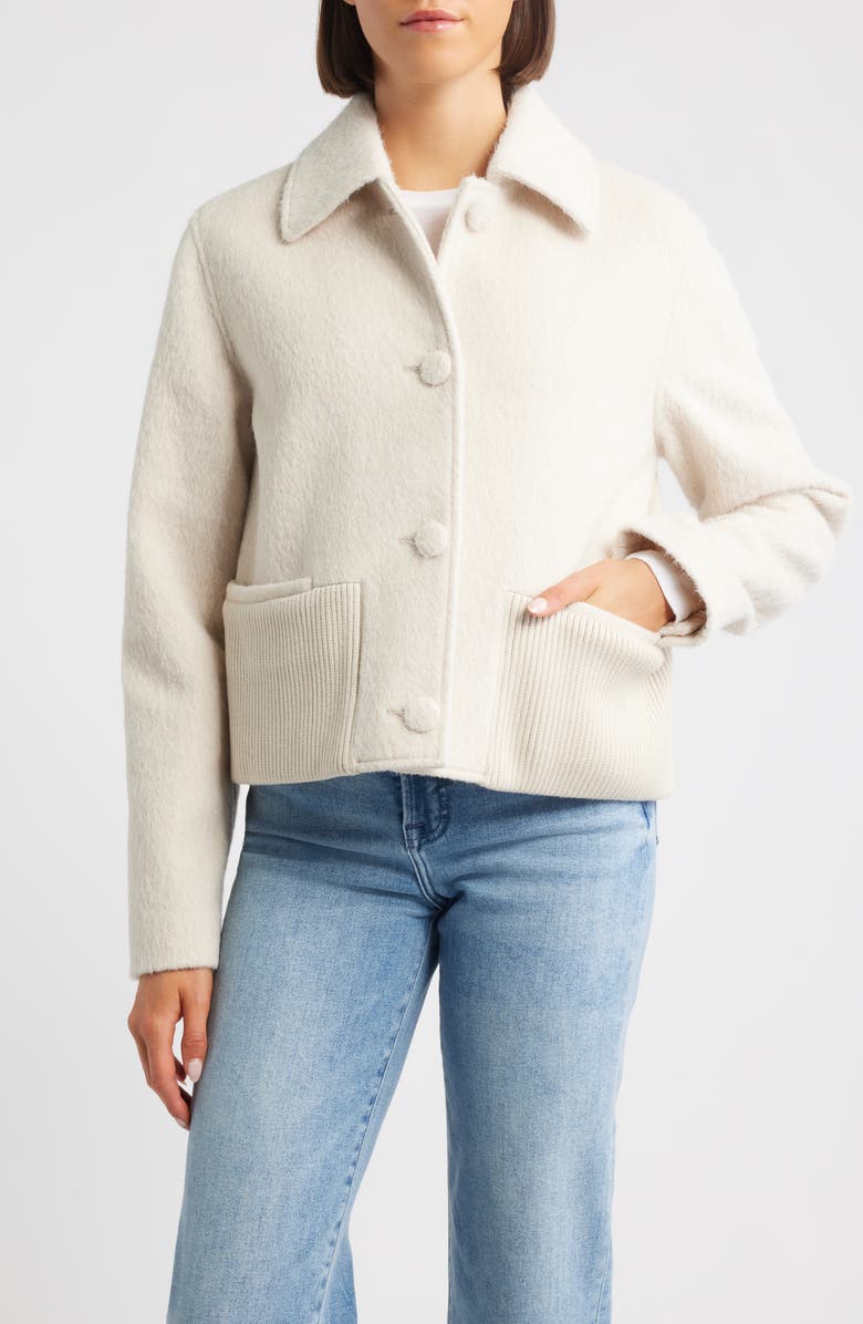 Brushed Short Jacket