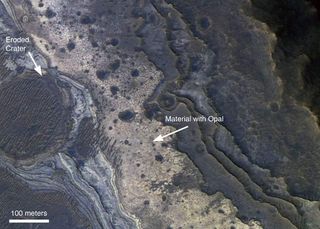 New Signs That Ancient Mars Was Wet
