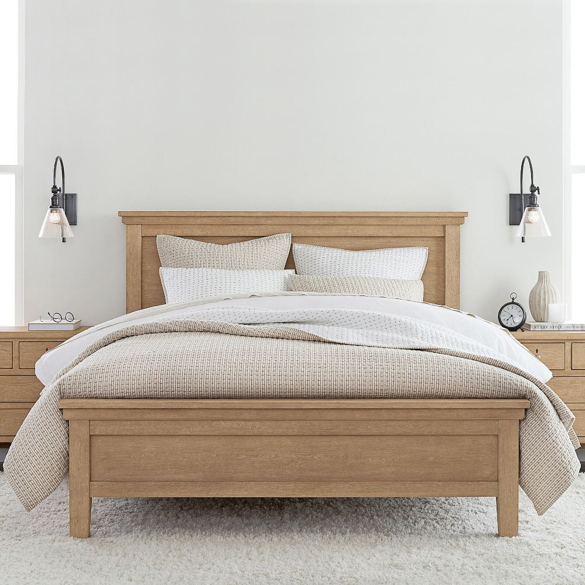 Pottery Barn Farmhouse Platform Bed