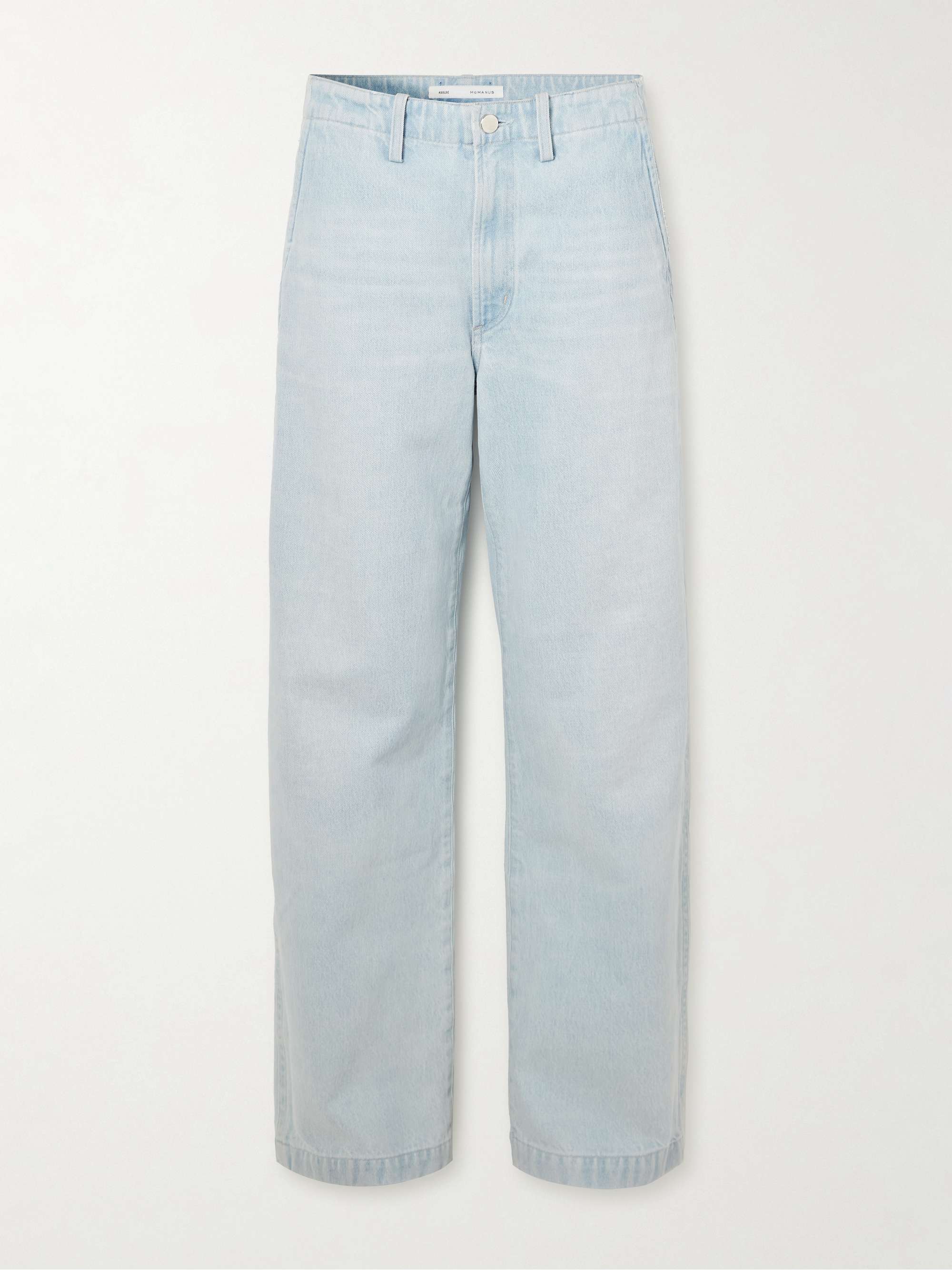 + Maria Mcmanus Mid-Rise Wide-Leg Jeans
