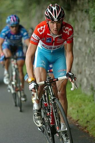 Frank Schleck (CSC) had a great day to finish on the podium