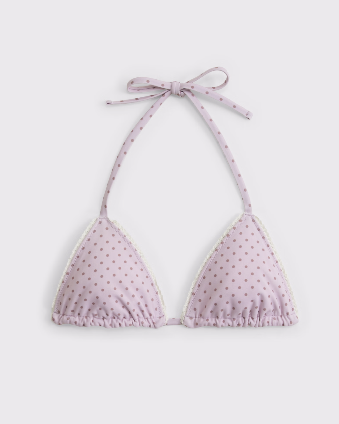 Reversible Halter String Triangle Bikini Top