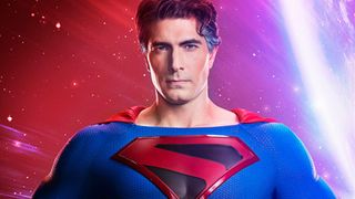 Brandon Routh as Superman in 'Crisis on Infinite Earths'
