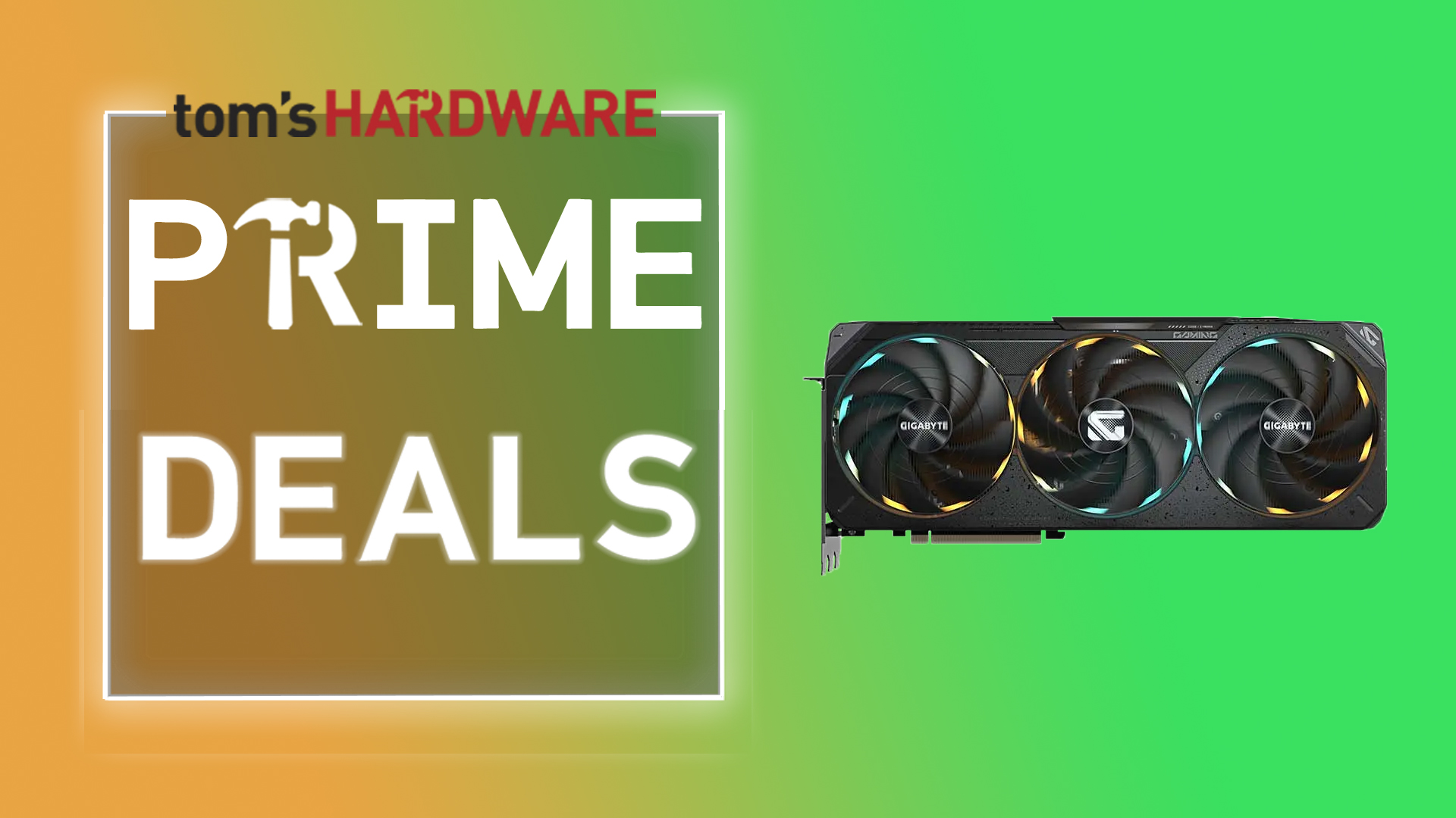 Deals post feature image for the Gigabyte Gaming OC RTX 5080 graphics card