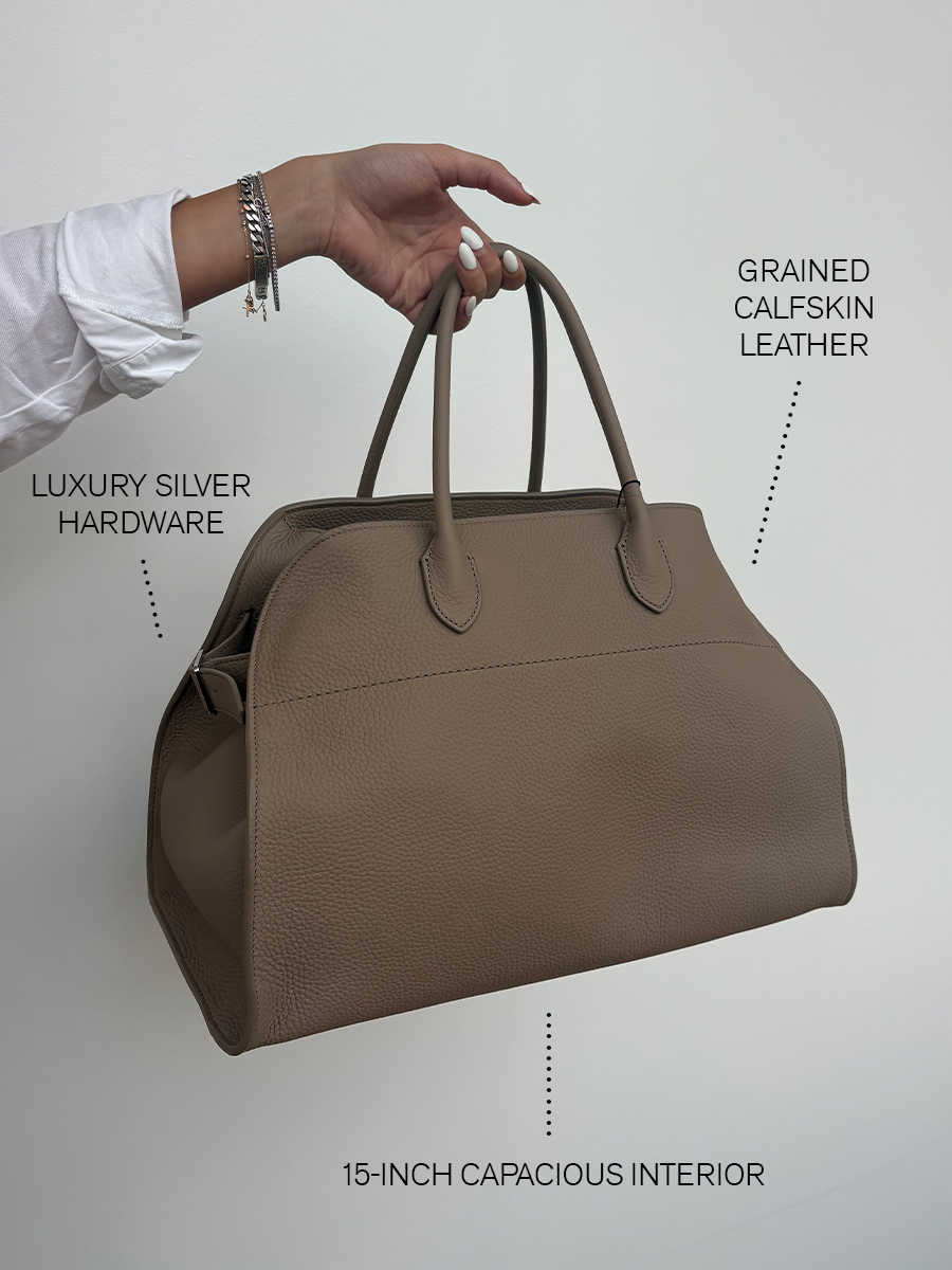 Editor Ana Escalante tried and designed 15 bags of Margaux by Taupe.