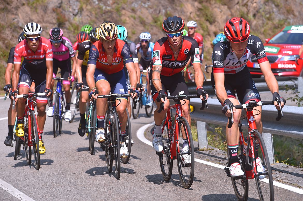 Nicolas Roche (BMC) in the breakaway