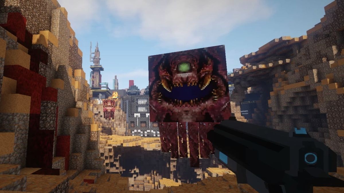 Now you can play Minecraft in Half-Life