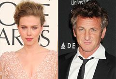 Scarlett Johansson and Sean Penn - Scarlett Johansson dating Sean Penn? - Scarlett Johansson dating - Celebrity News - Marie Claire - Marie Claire UK