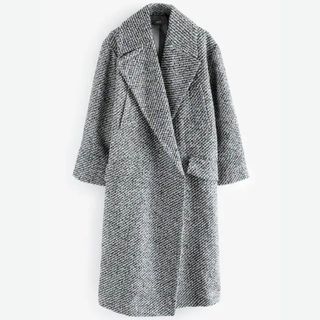 Next Textured Overcoat