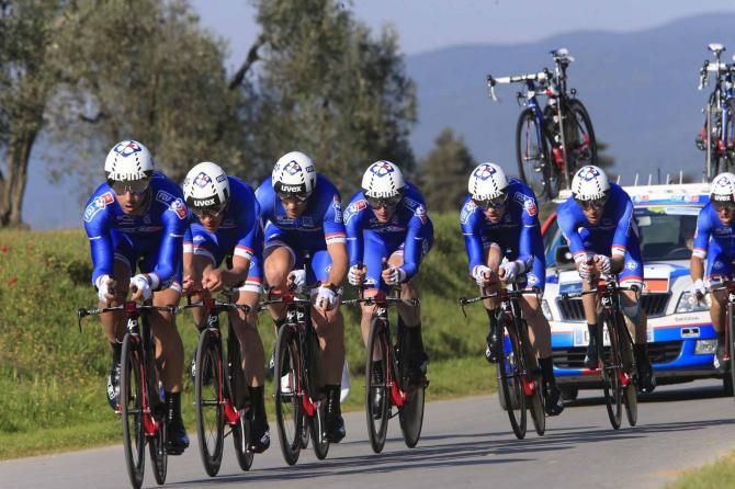 FDJ.fr have brought Thibaut Pinot to Tirreno-Adriatico.