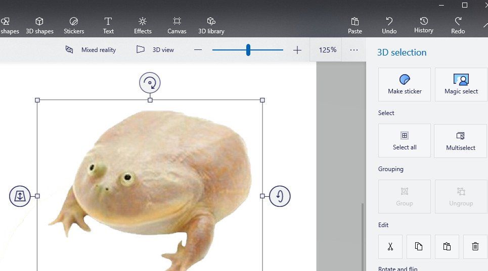 How to use Windows 10 Paint 3D to remove white backgrounds and make
