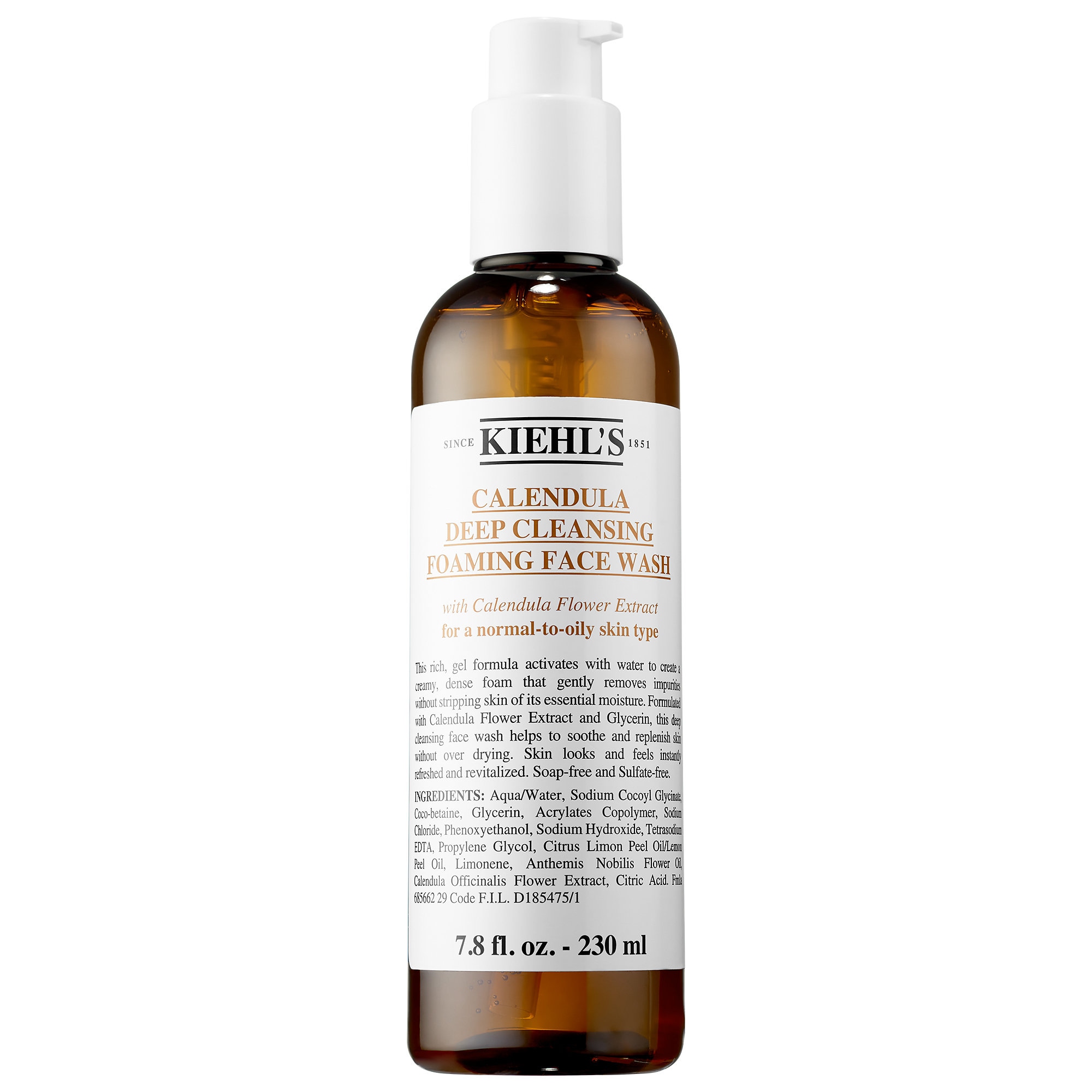Calendula Deep Cleansing Foaming Face Wash for Oiliness