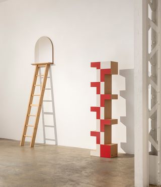 ladder designs at Galerie Kreo exhibition