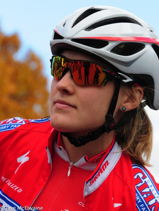 Elle Anderson (Cal Giant Berry Farms/Specialized) is hoping for an upset today