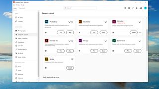 The Creative Cloud desktop app is at the heart of the suite