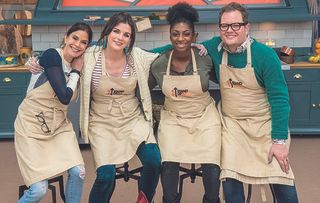 The final four celebrities tie on their aprons and enter the iconic Bake Off tent to put their mixing, measuring and making skills to the test.