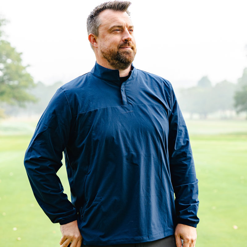 Lululemon Windproof Golf Pullover Quarter Zip Jacket