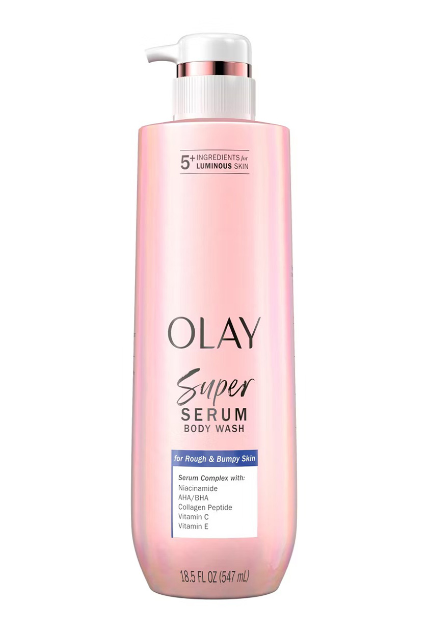 Olay Super Serum Body Wash for Rough and Bumpy Skin - 18.5 Fl Oz