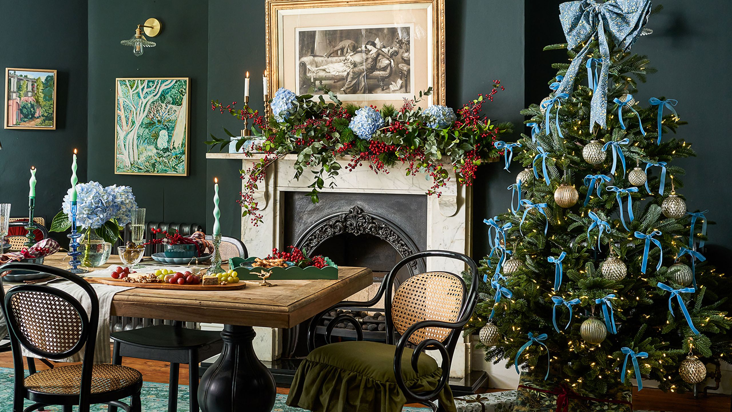 7 ways I decorate with ribbon for Christmas as a home stylist | Ideal Home