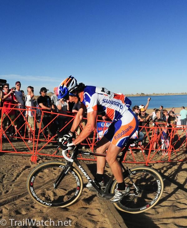 Adam Craig (Rabobank-Giant) can ride just about anything put in his path