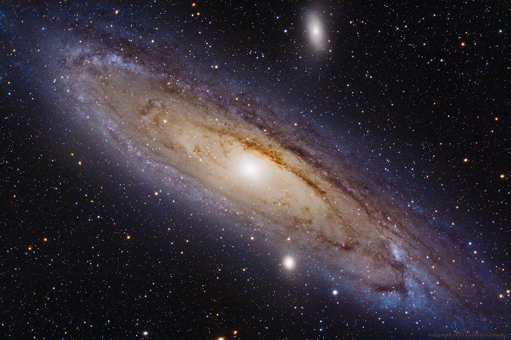 Andromeda Galaxy Is Surrounded By A Supersized Gas Halo Space