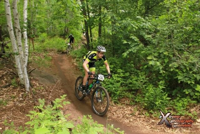 Eric Thompson (Mt Borah Epic Team) getting a feel for the course