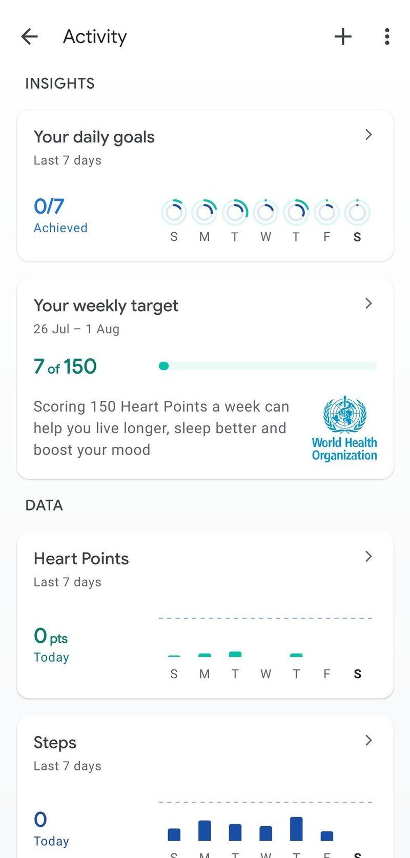 Google Fit App Update