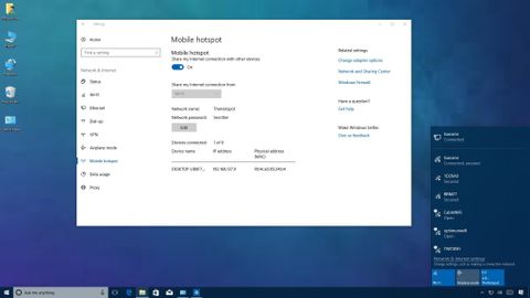 How to share an internet connection using a wireless hotspot on Windows ...