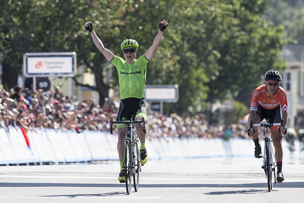 Stage 2 of the Tour of California was won by Ben King (Cannondale)
