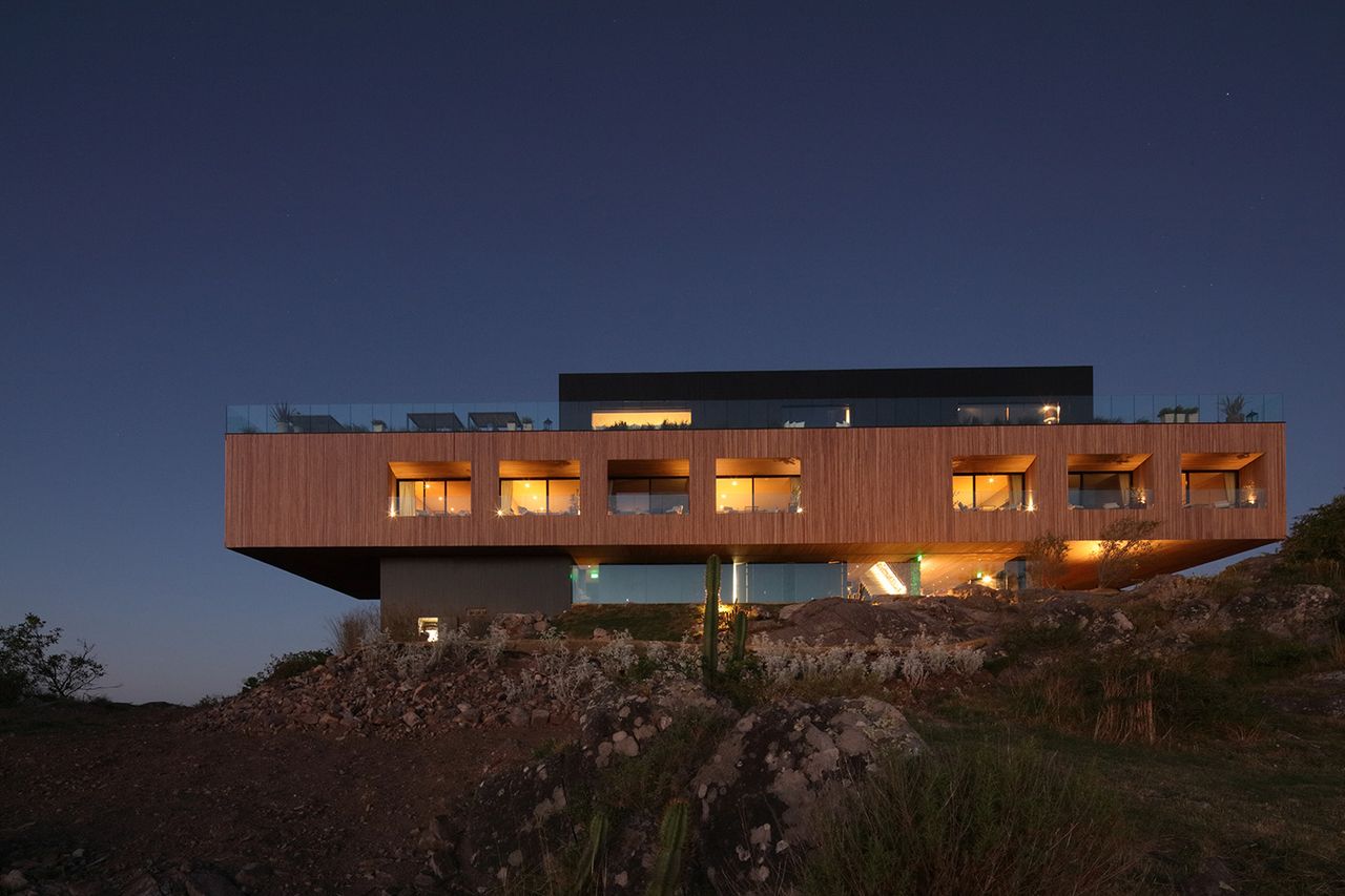 fasano las piedras in punta del este, EXTERIOR at night